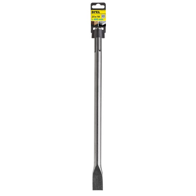Dłuto płaskie SDS-Max 25 x 400 mm CON-SDSM-CF400 DREL