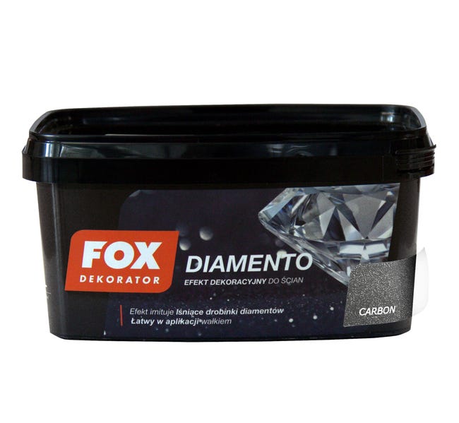 Efekt dekoracyjny DIAMENTO 1 l Carbon FOX