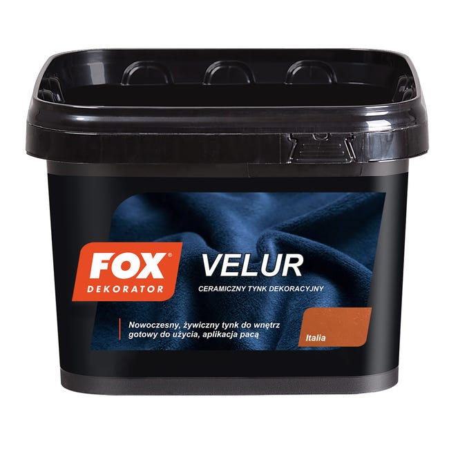 Efekt dekoracyjny Velur Italia 5 kg Fox