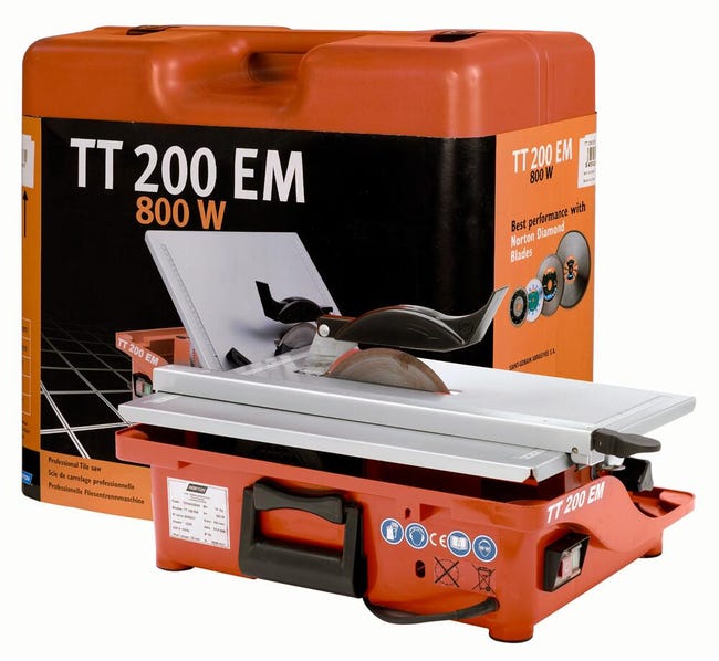 Elektryczna przecinarka do płytek ceramicznych TT200 EM CLIPPER 200 NORTON