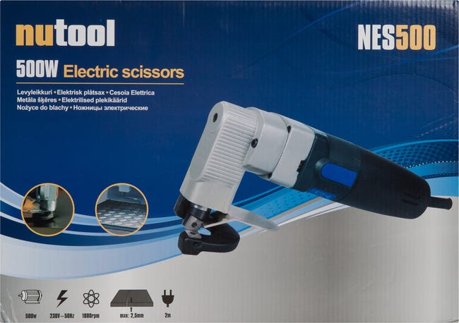 Elektryczne nożyce do blachy NUTOOL NES500 500W