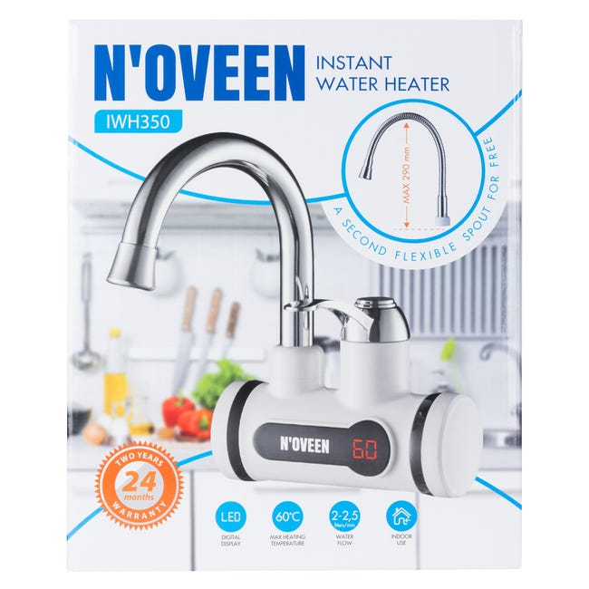Elektryczny przepływowy ogrzewacz wody IWH350 NOVEEN