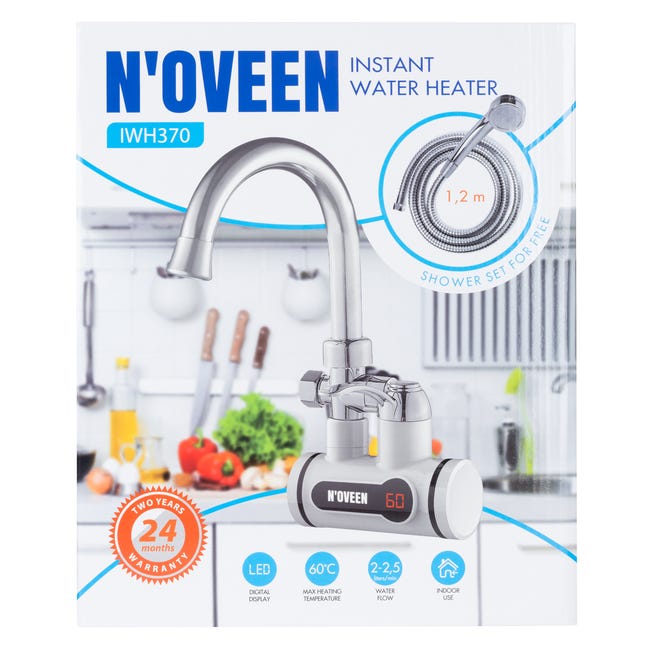 Elektryczny przepływowy ogrzewacz wody IWH370 NOVEEN
