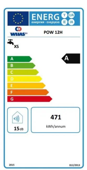 Elektryczny przepływowy ogrzewacz wody POW-H 12