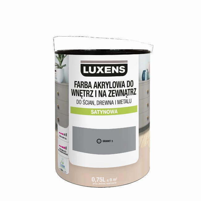 Emalia akrylowa 0.75 l Granit 3 Satynowa