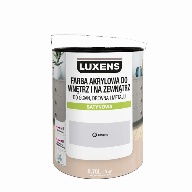 Emalia akrylowa 0.75 l Granit 6 Satynowa