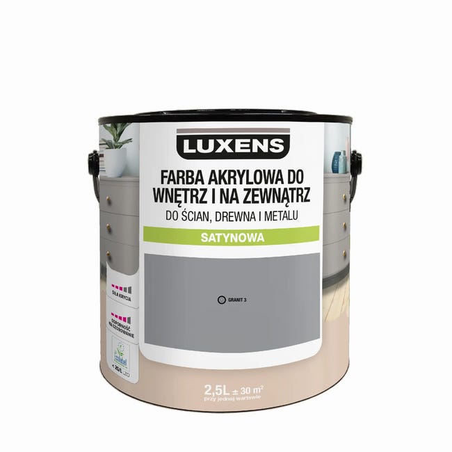 Emalia akrylowa 2.5 l Granit 3 Satynowa