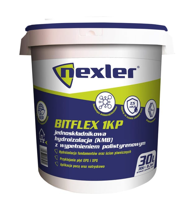 Emulsja bitumiczna Bitflex 1KP 30 litrów Nexler