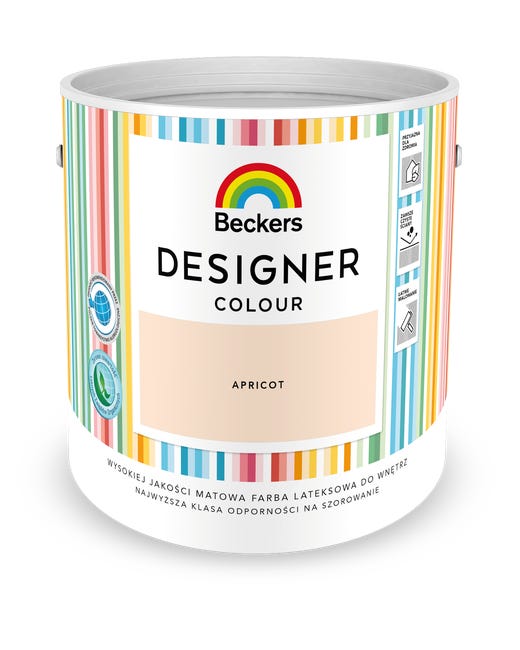 Farba Beckers Designer Colour Apricot 2.5 l