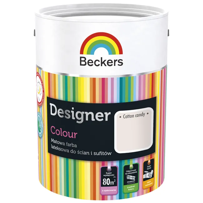 Farba Beckers Designer Colour Cotton Candy 5 l