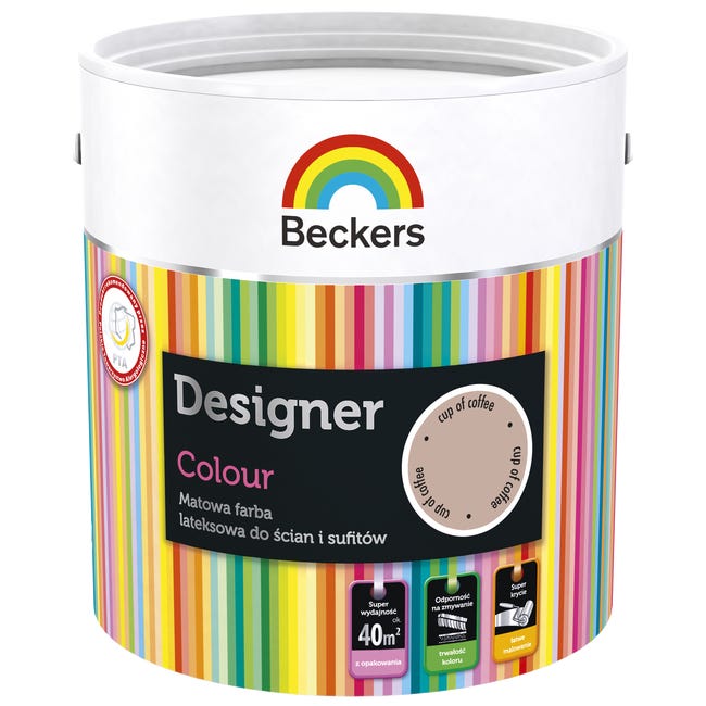 Farba Beckers Designer Colour Cup Of Coffee 2.5 l