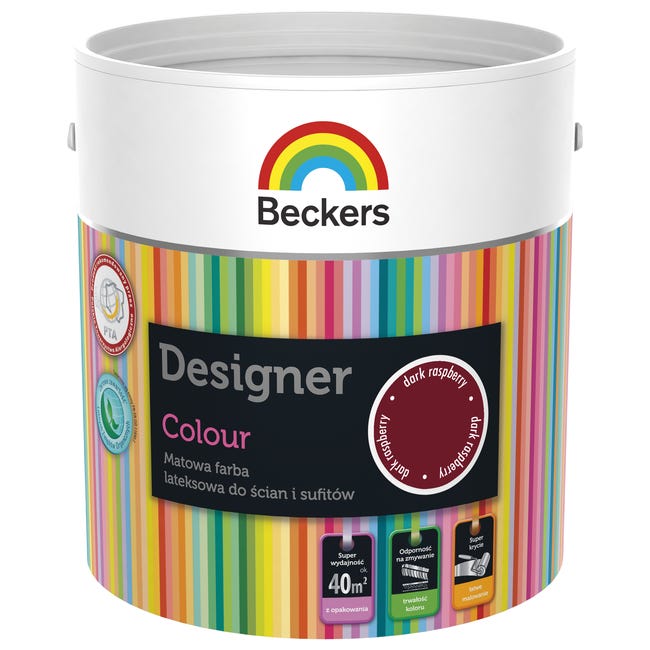 Farba Beckers Designer Colour Dark Raspberry 2.5 l