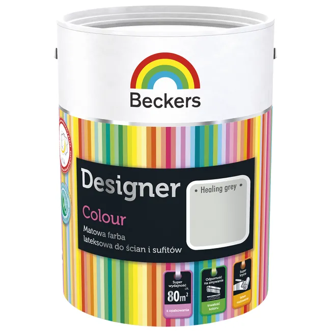 Farba Beckers Designer Colour Healing Grey 5 l