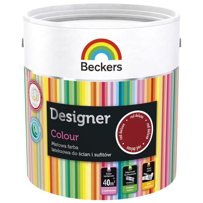 Farba Beckers Designer Colour Red Deluxe 2.5 l
