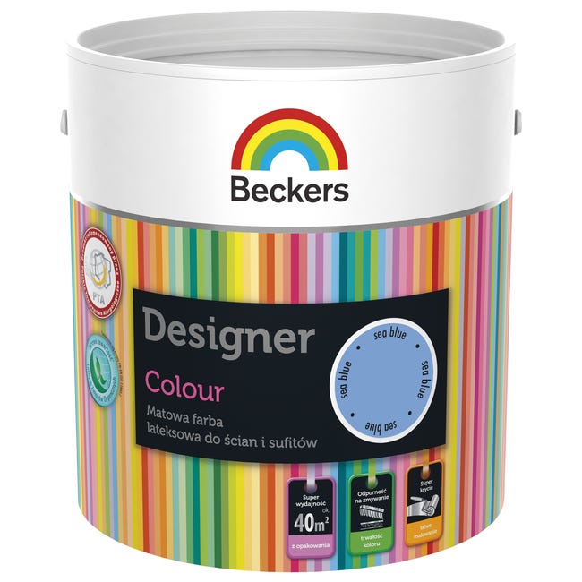 Farba Beckers Designer Colour Sea Blue 2.5 l