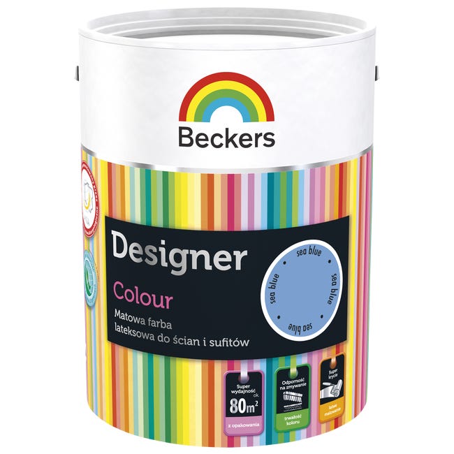 Farba Beckers Designer Colour Sea Blue 5 l