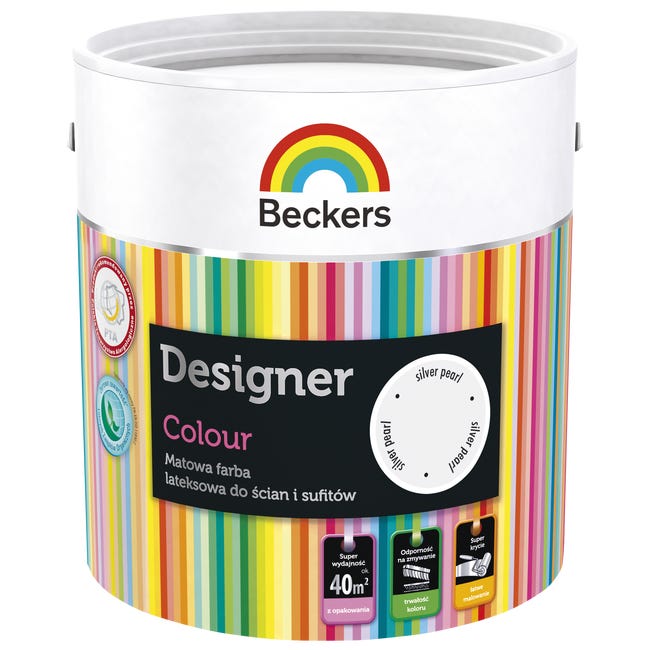 Farba Beckers Designer Colour Silver Pearl 2.5 l