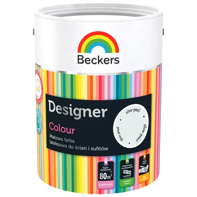 Farba Beckers Designer Colour Silver Pearl 5 l