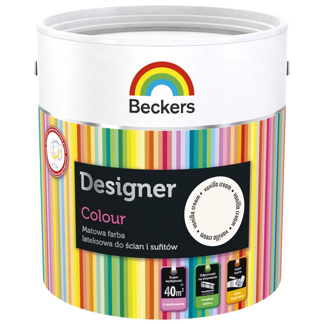 Farba Beckers Designer Colour Vanilla Cream 2.5 l