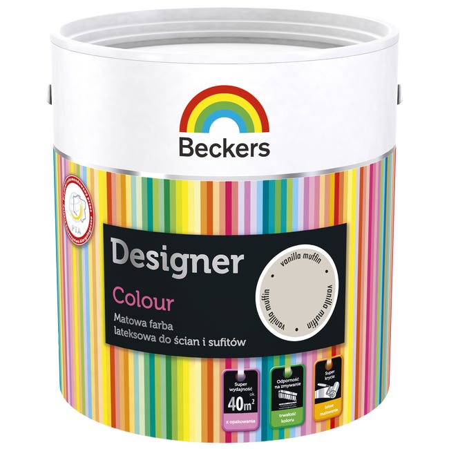 Farba Beckers Designer Colour Vanilla Muffin 2.5 l