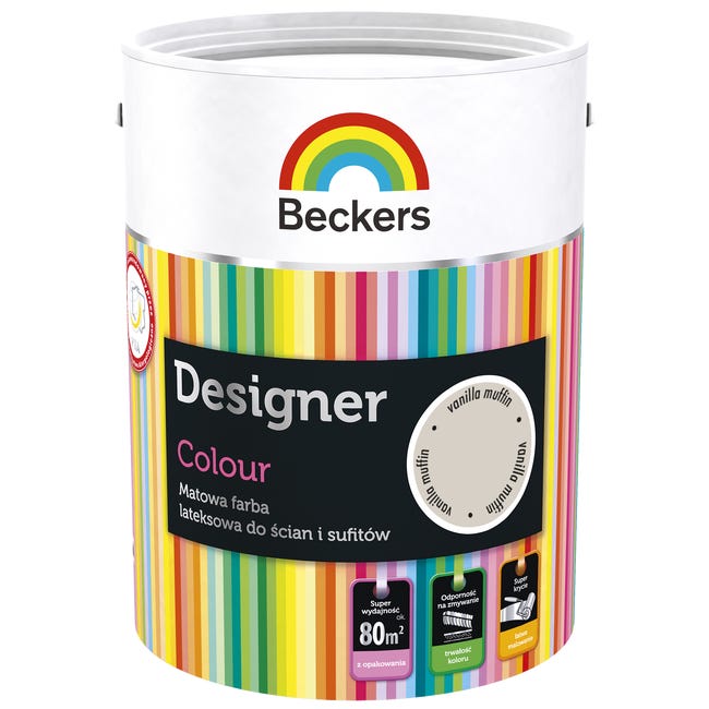 Farba Beckers Designer Colour Vanilla Muffin 5 l