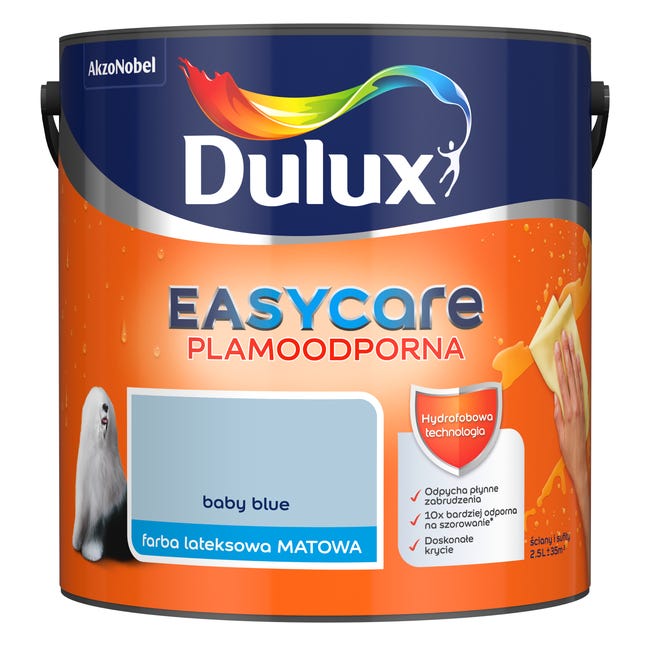 Farba Dulux Easycare Baby blue 2.5 l