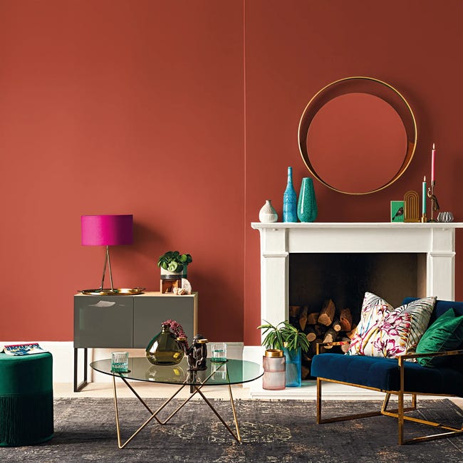 Farba Dulux Easycare+ Etno czerwony 2.5 l