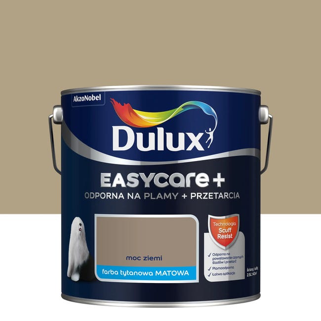 Farba Dulux Easycare+ Moc ziemi 2.5 l