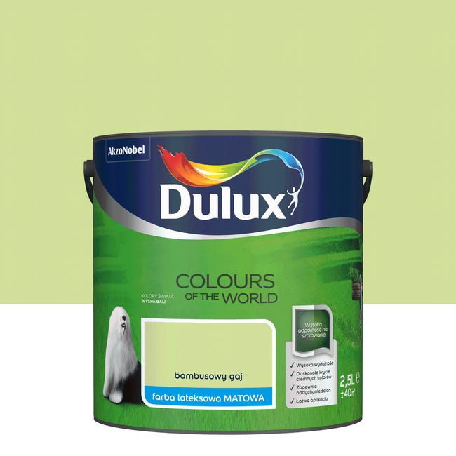 Farba Dulux Kolory świata Bambusowy gaj 2.5 l
