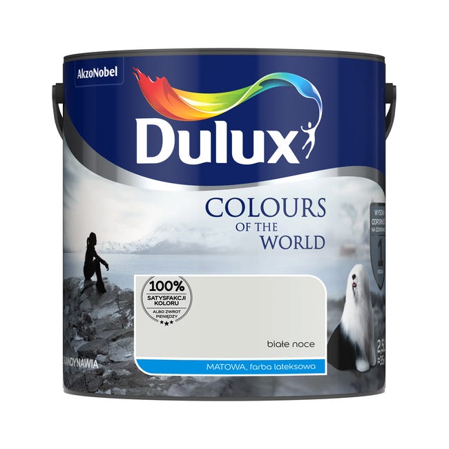 Farba Dulux Kolory świata Białe noce 2.5 l