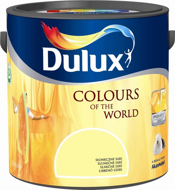 Farba Dulux Kolory świata Dojrzewający banan 2.5 l