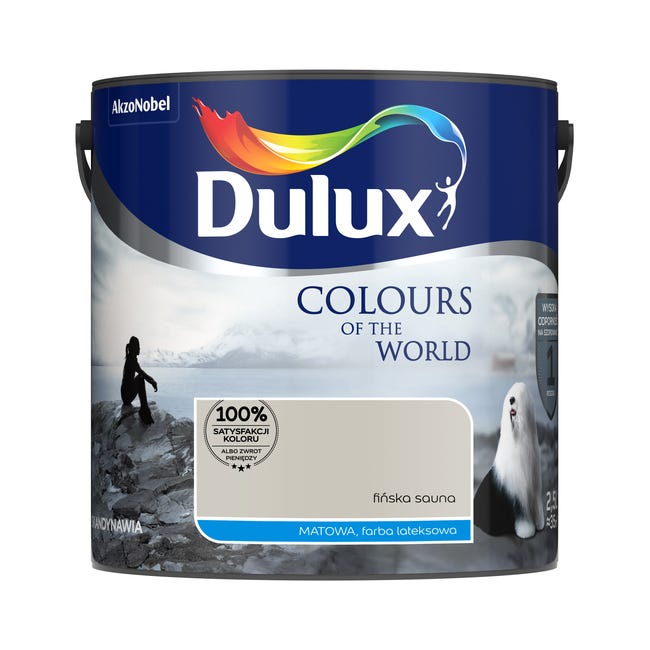 Farba Dulux Kolory świata Fińska sauna 2.5 l
