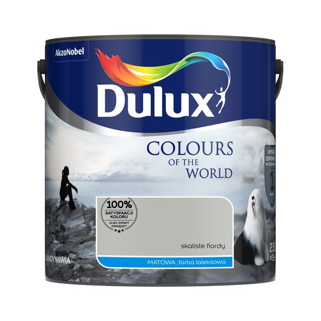 Farba Dulux Kolory świata Skaliste fiordy 2.5 l