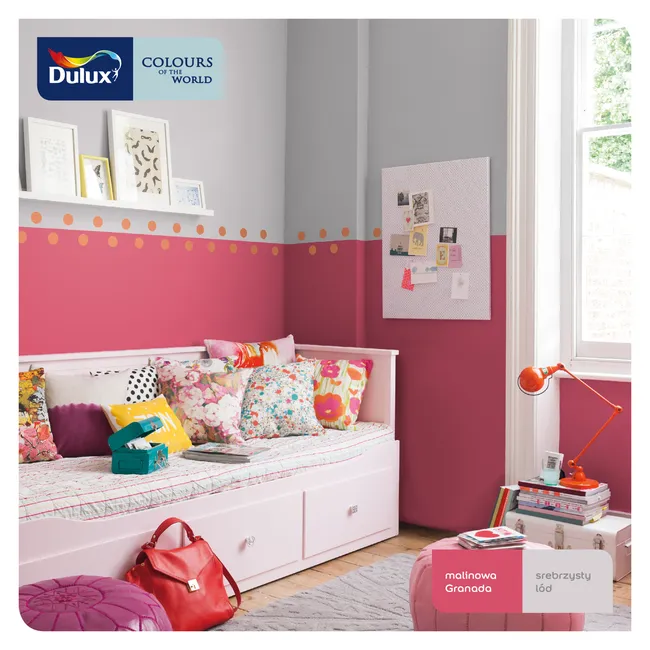 Farba Dulux Kolory świata Srebrzysty lód 5 l