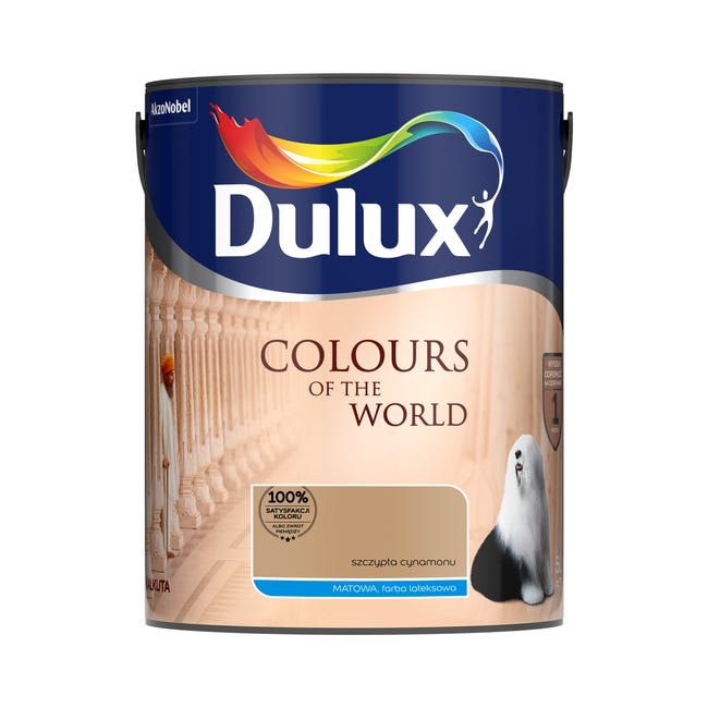 Farba Dulux Kolory świata Szczypta cynamonu 5 l