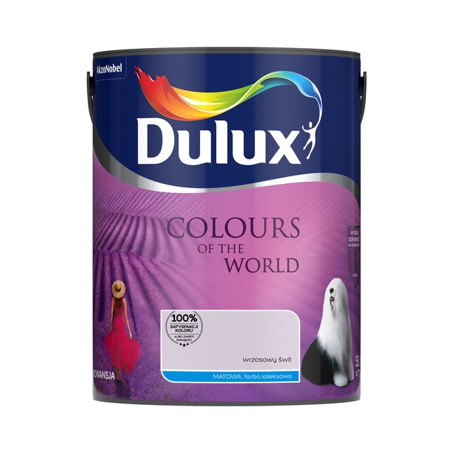 Farba Dulux Kolory świata Wrzosowy świt 5 l