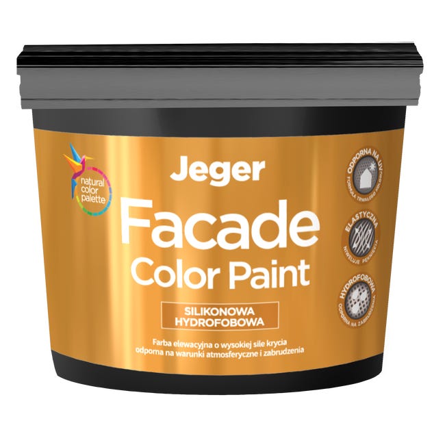 Farba Jeger Fasada Silicon 2.25 l Baza C mat