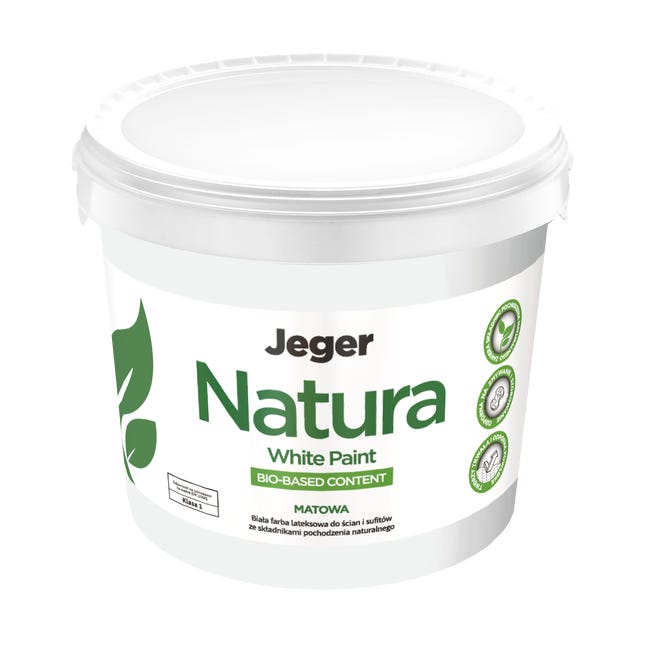 Farba Jeger Natura Biała 10 l