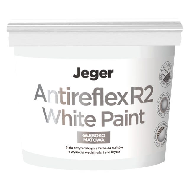 Farba Jeger Pro Antireflex Biały 2.5 l
