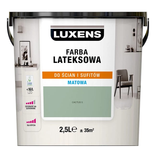 Farba Luxens Lateksowa Cactus 5 2.5 l