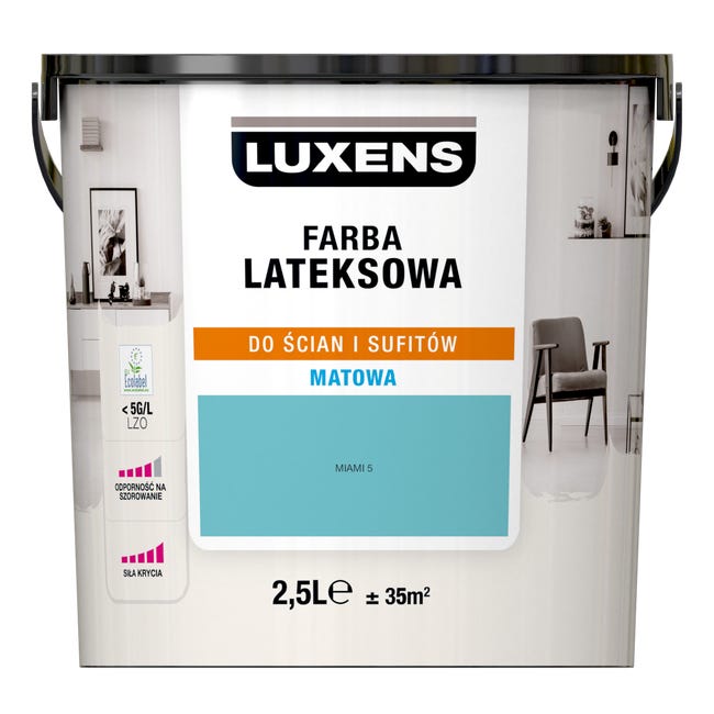Farba Luxens Lateksowa Miami 5 2.5 l