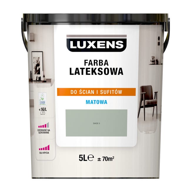 Farba Luxens Lateksowa Sage 3 2.5 l