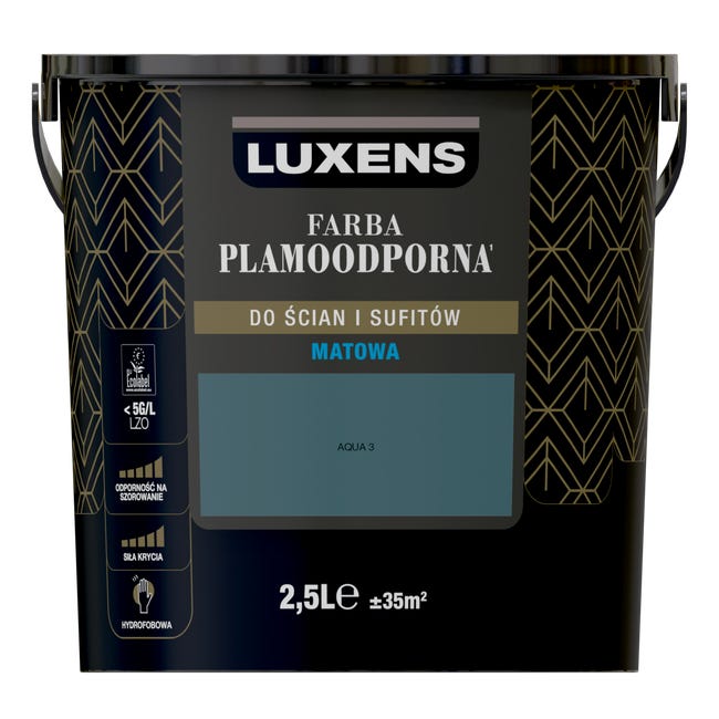 Farba Luxens Plamoodporna Aqua 3 2.5 l