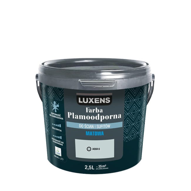 Farba Luxens Plamoodporna Aqua 6 2.5 l