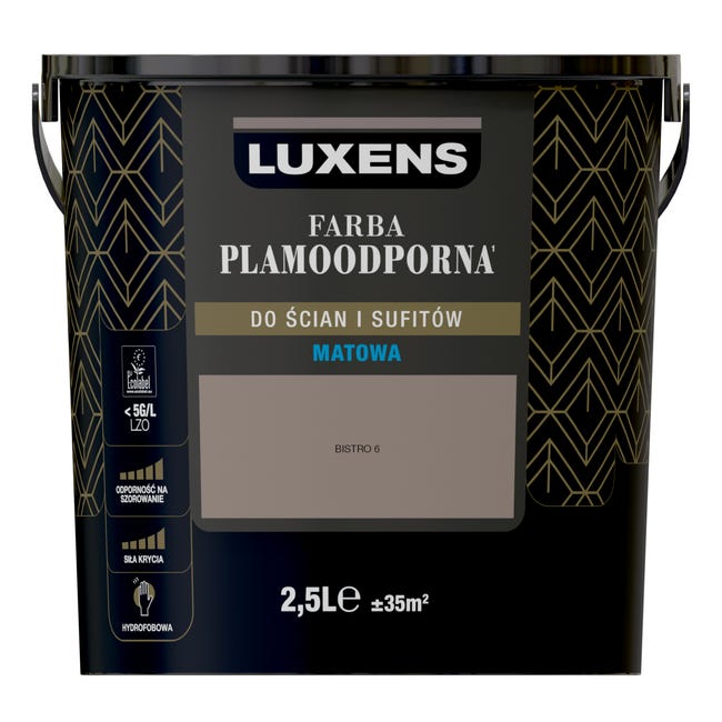 Farba Luxens Plamoodporna Bistro 6 2.5 l