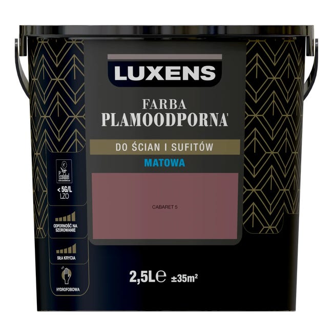 Farba Luxens Plamoodporna Cabaret 5 2.5 l