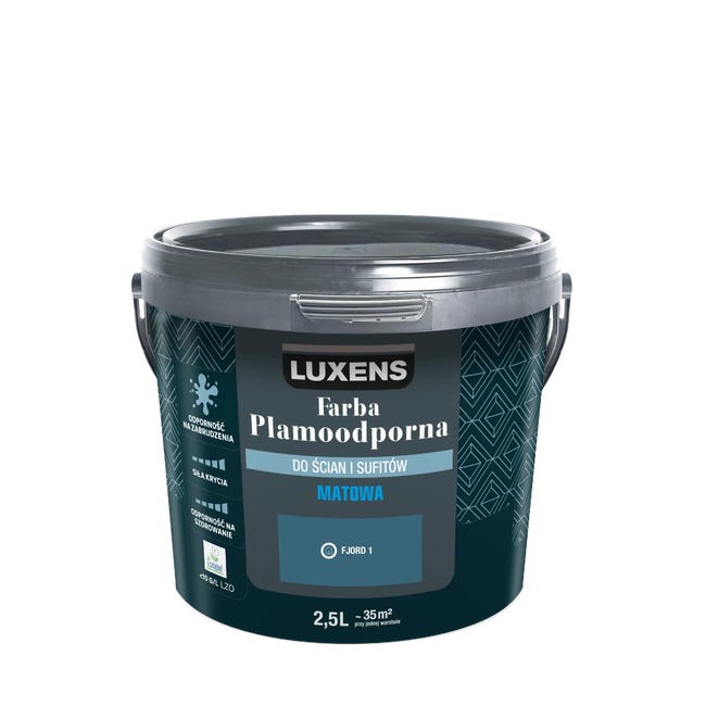 Farba Luxens Plamoodporna Fjord 1 2.5 l