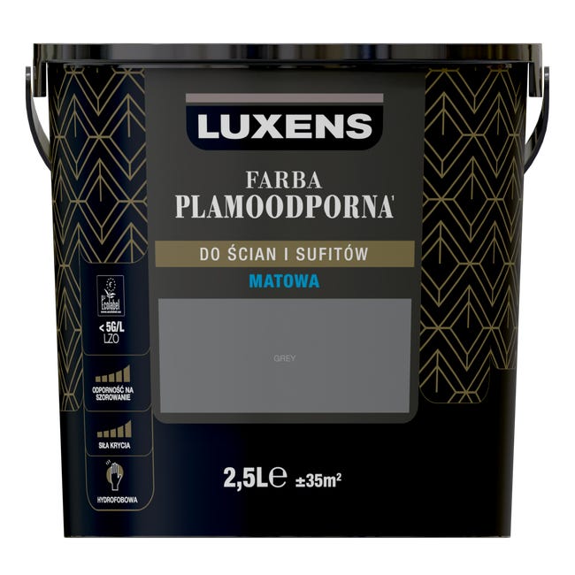 Farba Luxens Plamoodporna Grey 2.5 l