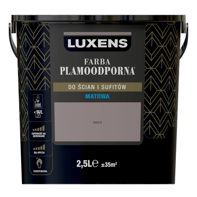 Farba Luxens Plamoodporna Kiss 6 2.5 l