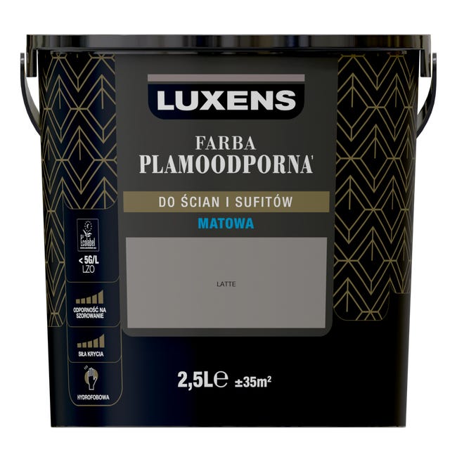 Farba Luxens Plamoodporna Latte 2.5 l